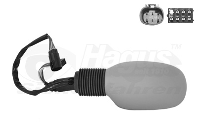 VAN WEZEL Sidespejl 1865817 venstre for FORD