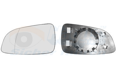 VAN WEZEL Spejlglas, udvendig spejl 3745831 venstre for OPEL
