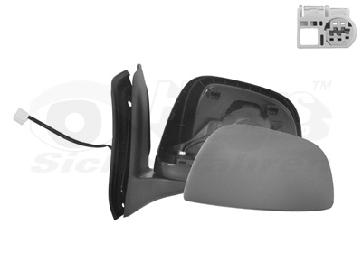 VAN WEZEL Sidespejl 5263807 venstre for SUZUKI