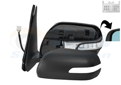 VAN WEZEL Sidespejl 5250827 venstre for SUZUKI