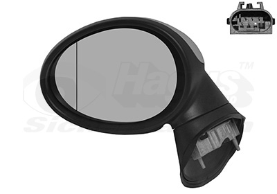 VAN WEZEL Sidespejl 0515807 venstre for MINI