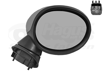 VAN WEZEL Sidespejl 0518808 højre for BMW