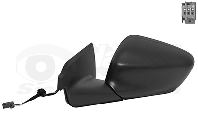 VAN WEZEL Sidespejl 0984805 venstre for CITROËN/PEUGEOT
