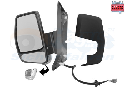 VAN WEZEL Sidespejl 1987805 venstre for FORD