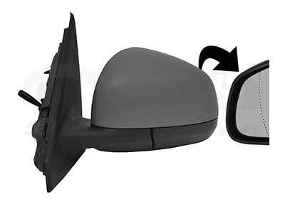 VAN WEZEL Sidespejl 4368803 venstre for RENAULT SMART