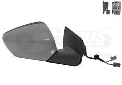 VAN WEZEL Sidespejl 0984816 højre for CITROËN/PEUGEOT