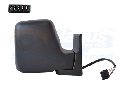 VAN WEZEL Sidespejl 1610808 højre for FIAT CITROËN/PEUGEOT