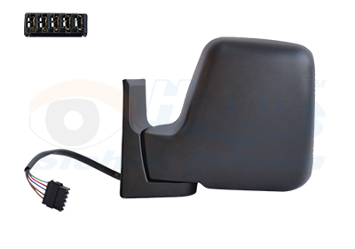 VAN WEZEL Sidespejl 1610807 venstre for FIAT CITROËN/PEUGEOT