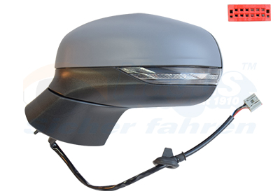 VAN WEZEL Sidespejl 1809807 venstre for FORD