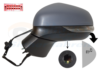 VAN WEZEL Sidespejl 1809817 venstre for FORD