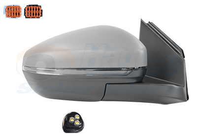 VAN WEZEL Sidespejl 0967818 højre for CITROËN/PEUGEOT