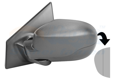 VAN WEZEL Sidespejl 4333803 venstre for RENAULT