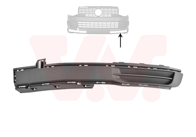 VAN WEZEL Blendprop, kofanger 5791591 foran til venstre for VW
