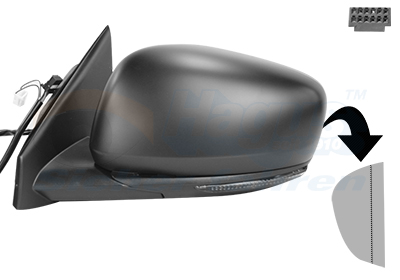 VAN WEZEL Sidespejl 4424817 venstre for RENAULT