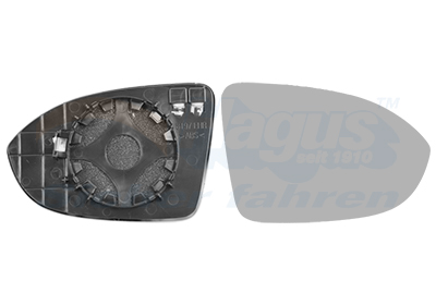 VAN WEZEL Spejlglas, udvendig spejl 5711838 højre for VW