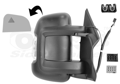 VAN WEZEL Sidespejl 1652818 W16W højre for FIAT