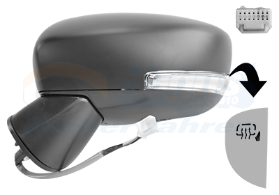 VAN WEZEL Sidespejl 5257827 venstre for SUZUKI