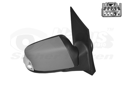 VAN WEZEL Sidespejl 1863806 højre for FORD