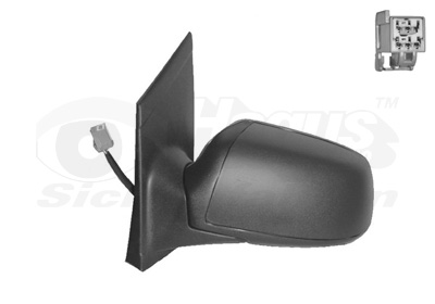 VAN WEZEL Sidespejl 1863809 venstre for FORD