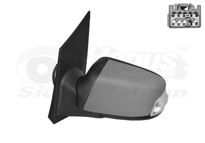VAN WEZEL Sidespejl 1863805 venstre for FORD