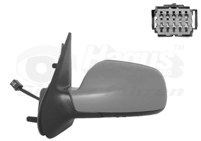 VAN WEZEL Sidespejl 0956805 venstre for CITROËN CITROËN/PEUGEOT
