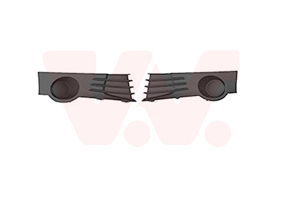VAN WEZEL Pynte-/beskyttelseslistesæt, kofanger 1728580 Kofanger for FIAT