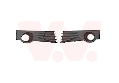 VAN WEZEL Pynte-/beskyttelseslistesæt, kofanger 1728583 Kofanger for FIAT