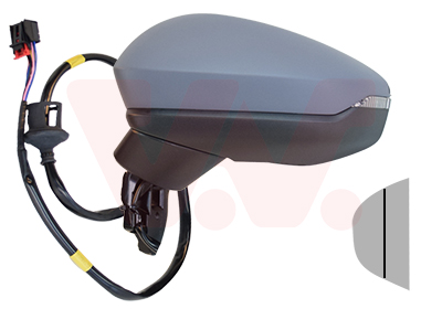 VAN WEZEL Sidespejl 0367807 venstre for AUDI