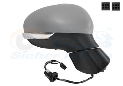VAN WEZEL Sidespejl 1704818 højre for FIAT