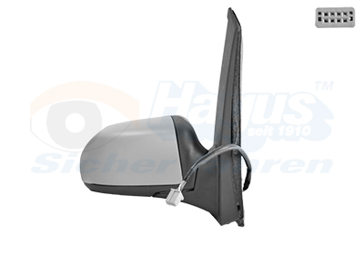 VAN WEZEL Sidespejl 1864808 højre for FORD