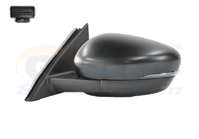 VAN WEZEL Sidespejl 1908807 venstre for FORD