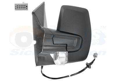 VAN WEZEL Sidespejl 1989805 venstre for FORD