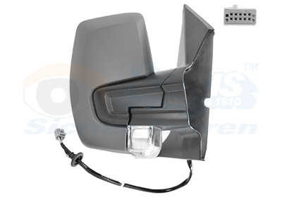 VAN WEZEL Sidespejl 1989808 højre for FORD