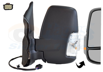 VAN WEZEL Sidespejl 1992805 WY5W venstre for FORD