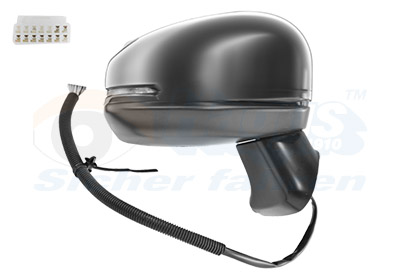 VAN WEZEL Sidespejl 2562806 højre for HONDA