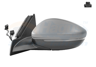 VAN WEZEL Sidespejl 4043807 venstre for OPEL PEUGEOT