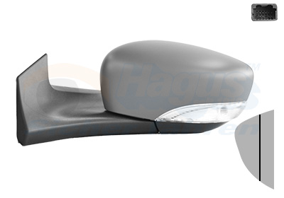 VAN WEZEL Sidespejl 4406807 venstre for RENAULT