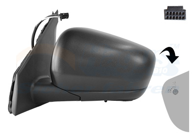 VAN WEZEL Sidespejl 4415815 venstre for RENAULT