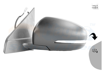 VAN WEZEL Sidespejl 5251827 venstre for SUZUKI