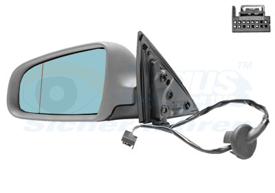 VAN WEZEL Sidespejl 0318807 venstre for AUDI