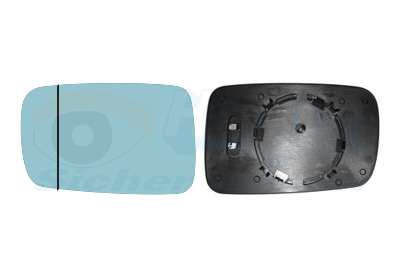 VAN WEZEL Spejlglas, udvendig spejl 0647837 venstre for BMW