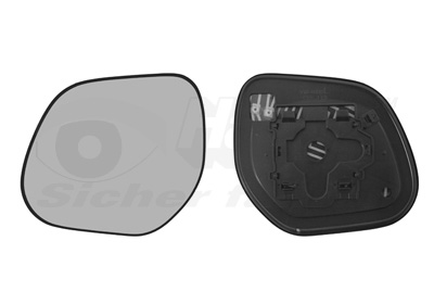 VAN WEZEL Spejlglas, udvendig spejl 0990837 venstre for MITSUBISHI CITROËN/PEUGEOT