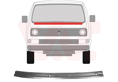 VAN WEZEL Frontruderamme 5870100 nede for VW