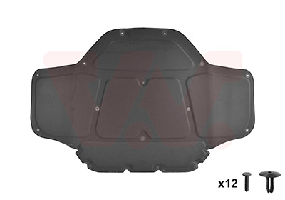 VAN WEZEL Motorrumsisolation 0630460 foran for BMW