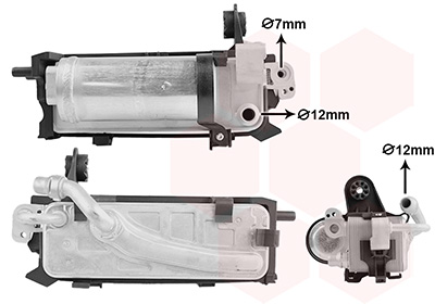 VAN WEZEL Kondensor, klimaanlæg 06015712 for BMW