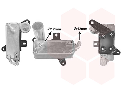 VAN WEZEL Kondensor, klimaanlæg 06015717 for BMW