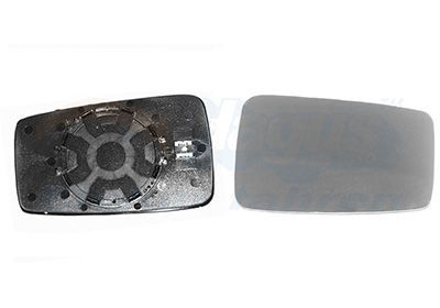 VAN WEZEL Spejlglas, udvendig spejl 0320838 højre for AUDI