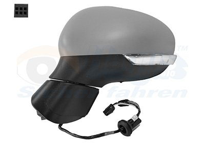 VAN WEZEL Sidespejl 1704807 venstre for FIAT