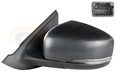 VAN WEZEL Sidespejl 1503805 venstre for DACIA