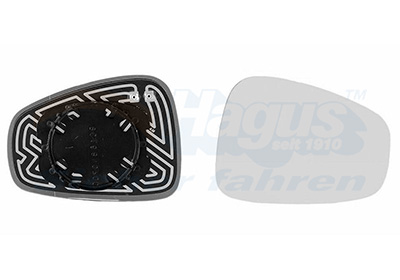 VAN WEZEL Spejlglas, udvendig spejl 0160838 højre for ALFA ROMEO